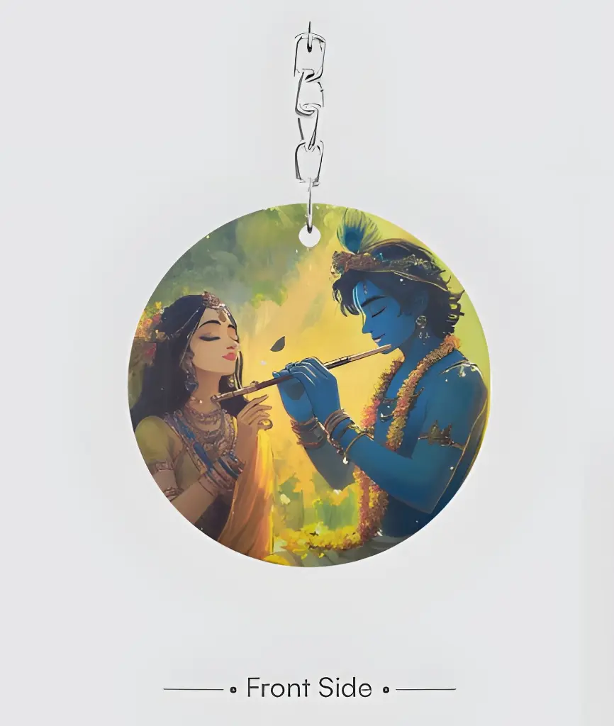 Radha Krishna Exclusive keychain  