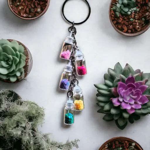 Multi Stars Keychain 