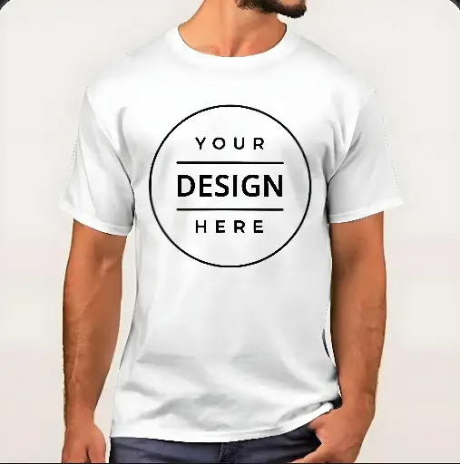 Round Neck Cotton T-shirt (Customizable)