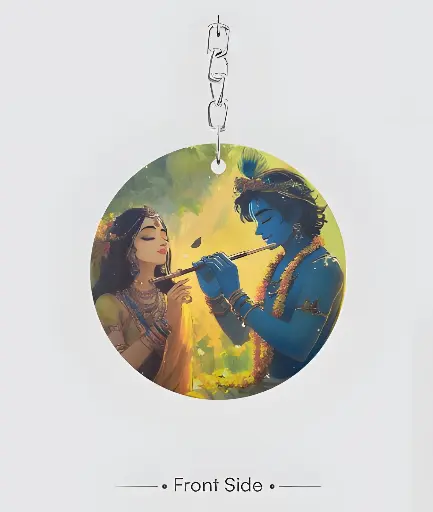 Radha Krishna Exclusive keychain  