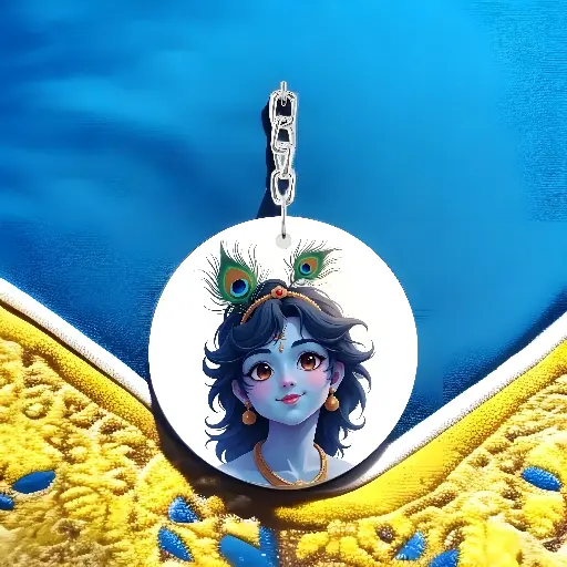 New Krishna ji keychain   